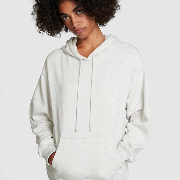 PINK PREMIUM FLEECE OVERSIZED HOODIE FINAL SALE - Picture 2 of 2